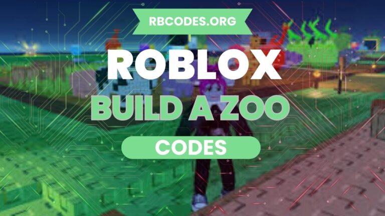 Build a Zoo Codes