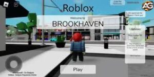 Launch Brookhaven RP in Roblox.