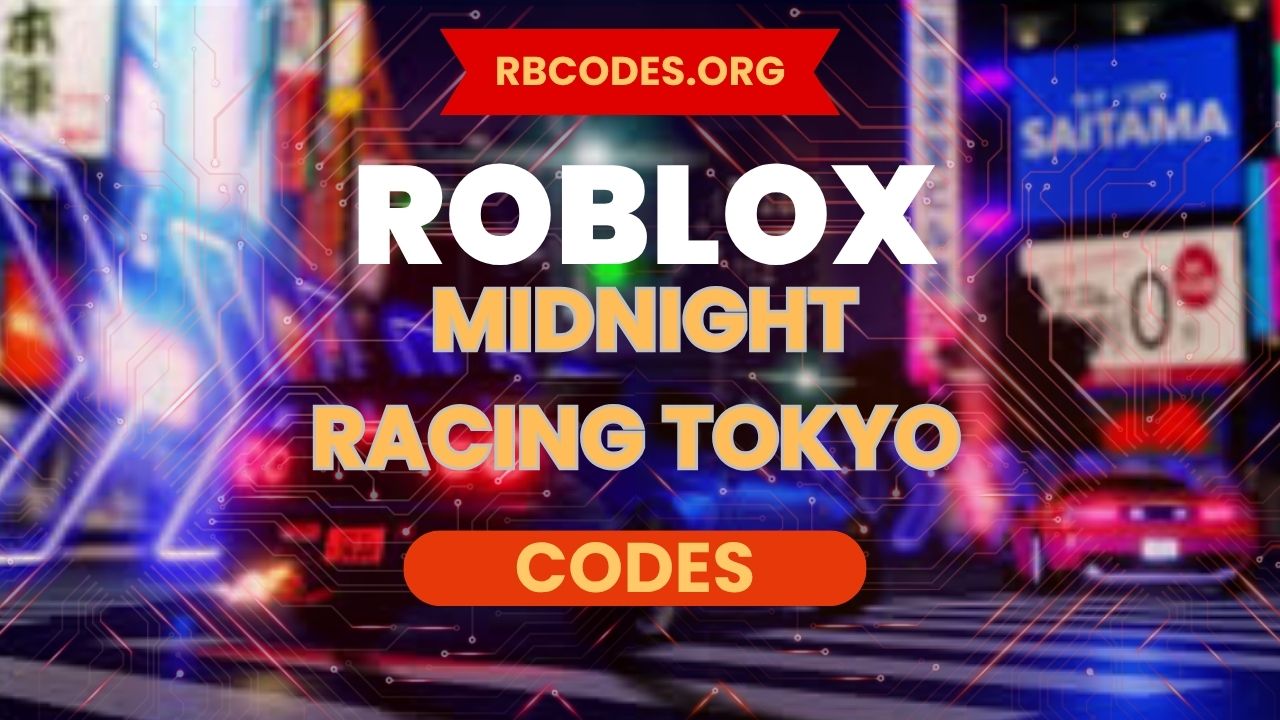 midnight racing tokyo Codes